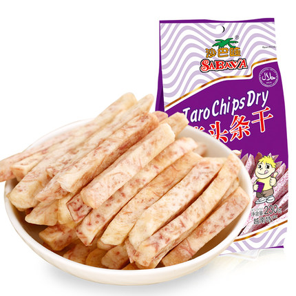 越南进口沙巴哇芋头条干2